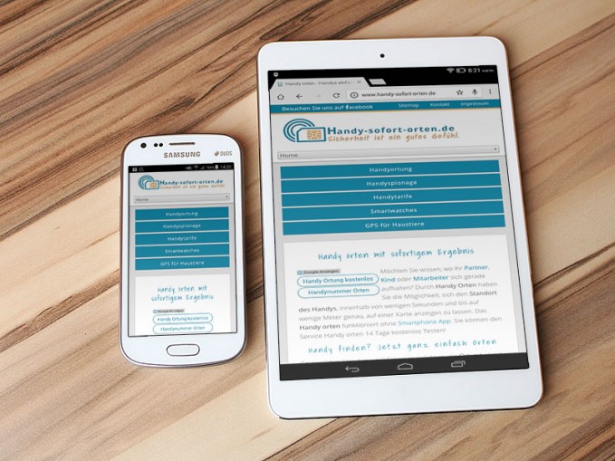 mobile Webseite fuer Handy erstellen